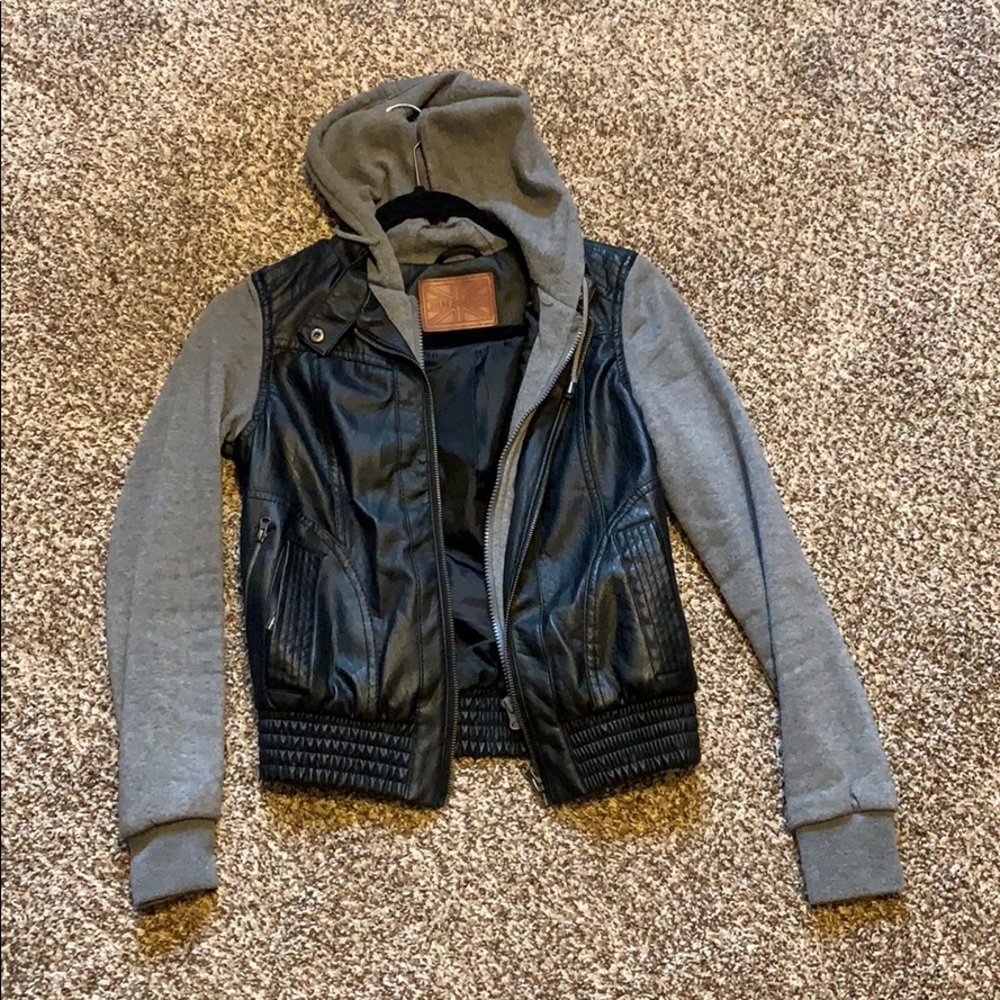 Miss London leather jacket